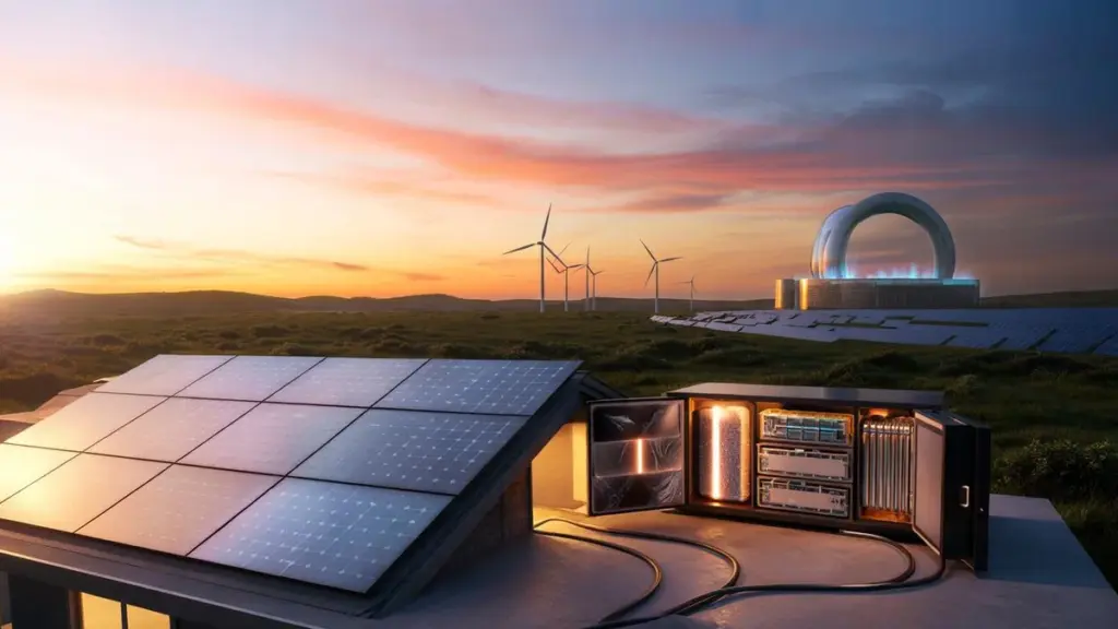 Genombrott inom energi 2026: superpaneler, nya batterier och steget mot fusion