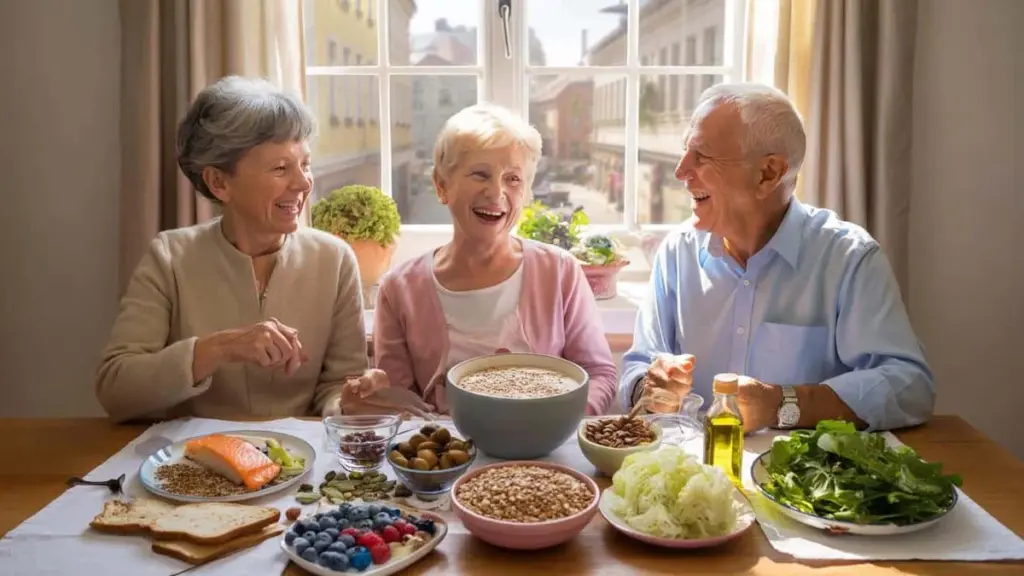 Vad personer över 65 med utmärkt minne äter varje dag